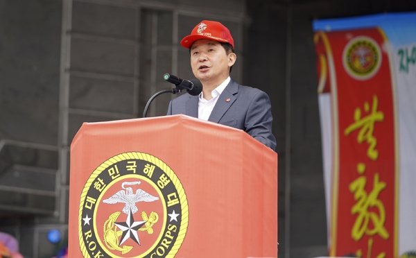제69주년 인천상륙작전 출전기념 행사인 ‘제주 해병대의 날’기념식