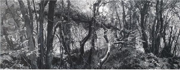 . 이명복_23.긴겨울 130x324cm 캔버스에 아크릴 2020