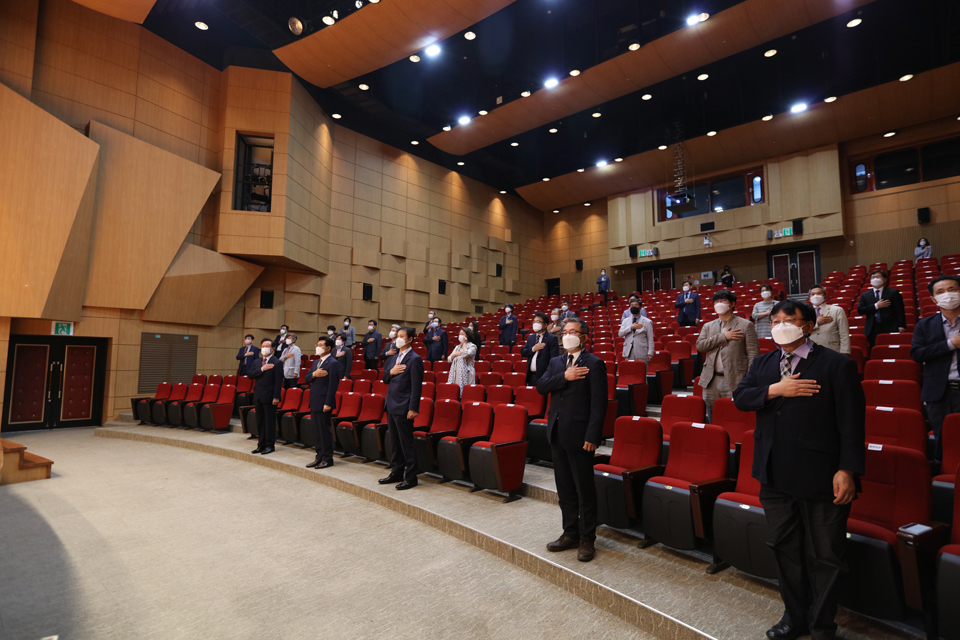 제주대 개교 69주년 기념식(사진제공=제주대학교)