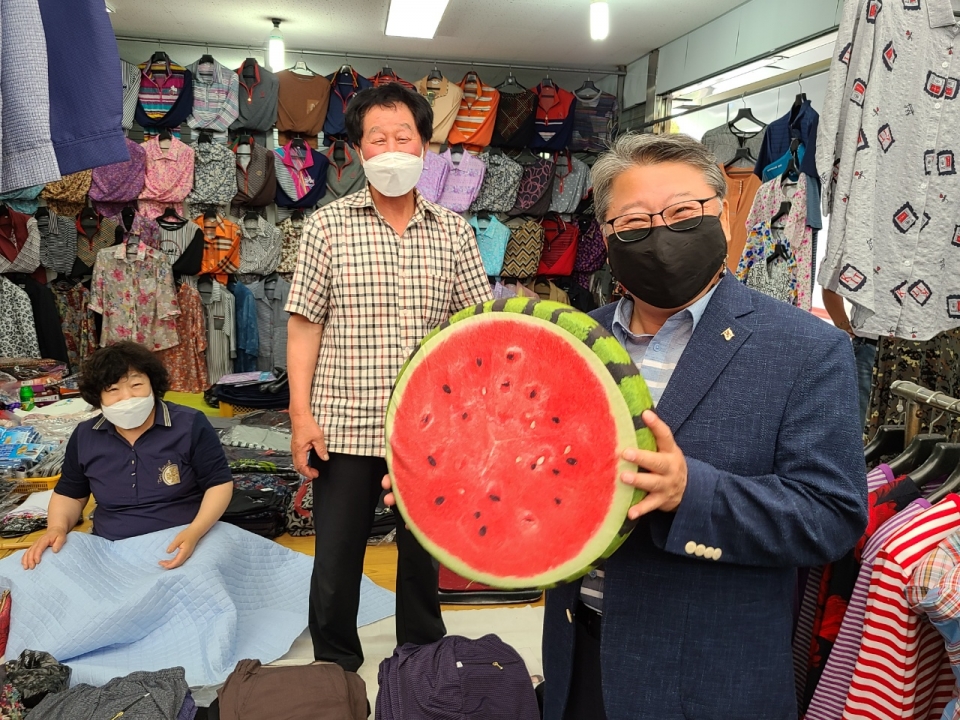전통시장과 자영업자 살리기 9일차 국민 희망 살리기 민생투어