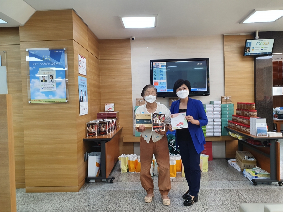 농협은행 제주영업부 혹서기 무더위 쉼터 운영