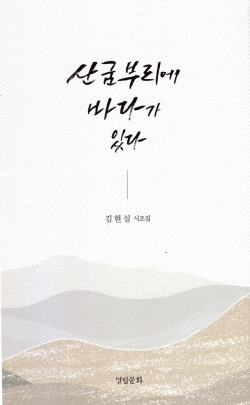 김현실 첫 시조집 『산굼부리에 바다가 있다』 표지