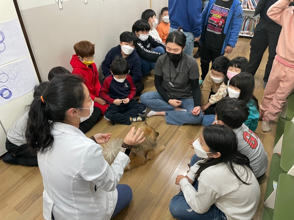제주대 부설동물병원, 취약 청소년 대상 진로체험 봉사