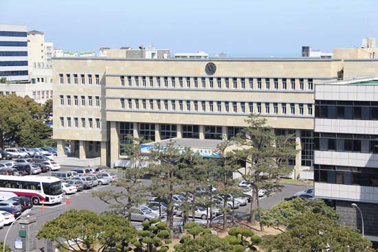 제주도교육청 전경