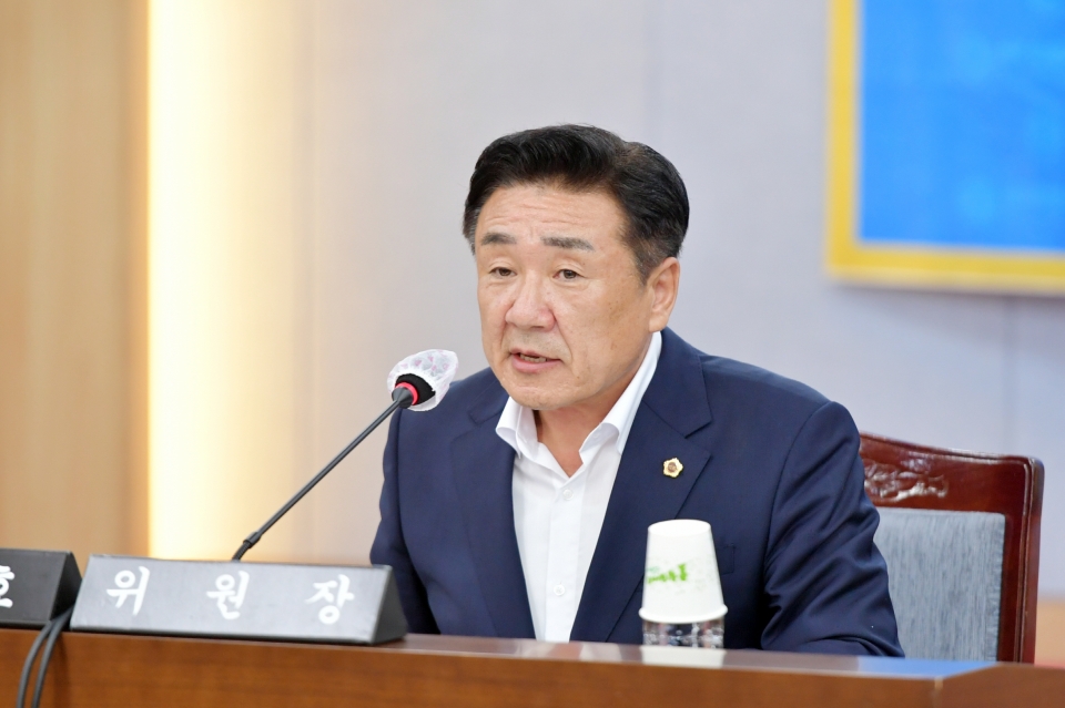양경호 제주특별자치도의회 예산결산특별위원장