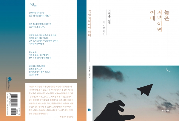 김정순 시집 '늦은 저녁이면 어때' 표지