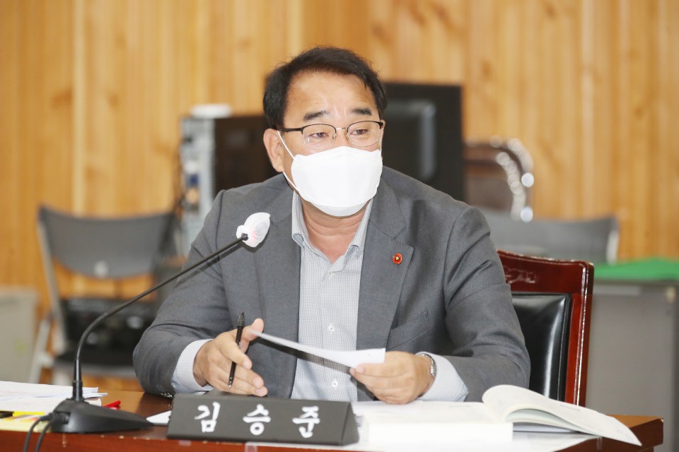 김승준 의원(더불어민주당, 제주시 한경면·추자면)
