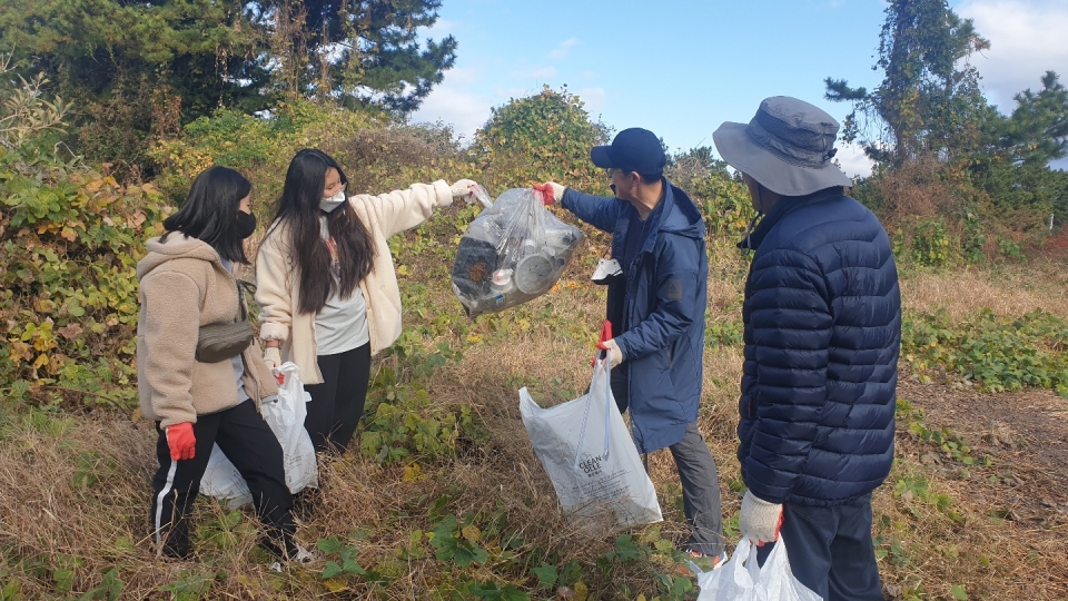ICC JEJU 환경정화 봉사활동