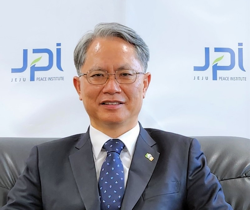 제주평화연구원 신임 원장, 강정식 전 주호주대사 사진
