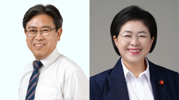 사진= 왼쪽부터 현길호 의원·김경미 위원장