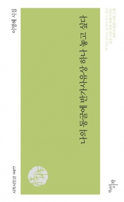 이명혜 시인 시집 《나의 동굴에 반가사유상 하나 놓고 싶다》 표지