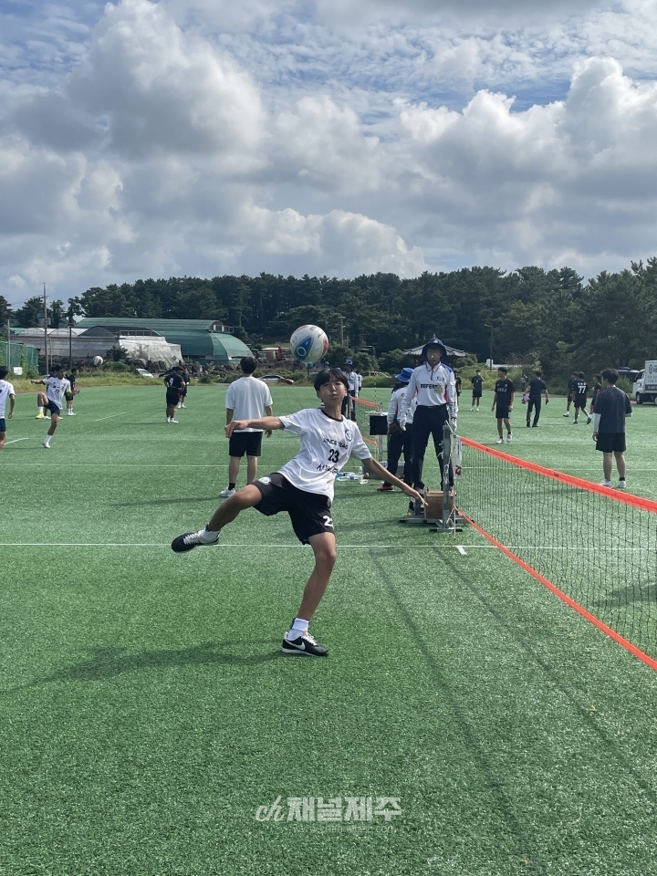 서귀포중, 제17회 교육감배 전도학교스포츠클럽축제 족구 우승 쾌거