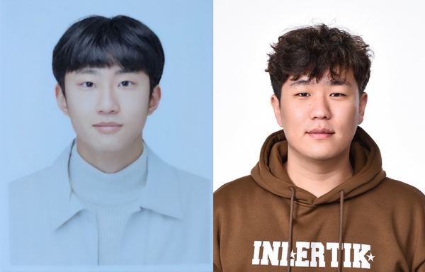 왼쪽부터 함성빈, 임준현 학생