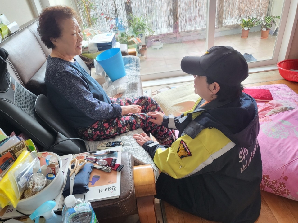 노형의용소방대, 노인돌봄 서비스 운영