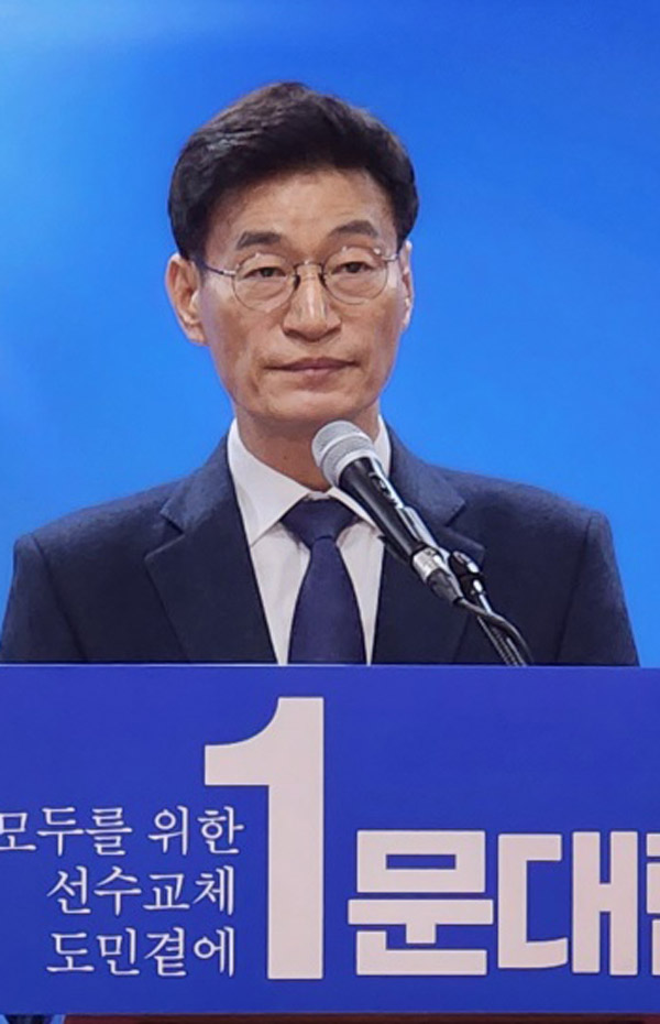 더불어민주당 문대림 예비후보가 25일 기자회견을 갖고 오는 4월10일 실시되는 제22대 국회의원선거 제주시갑선거구 출마를 선언했다.