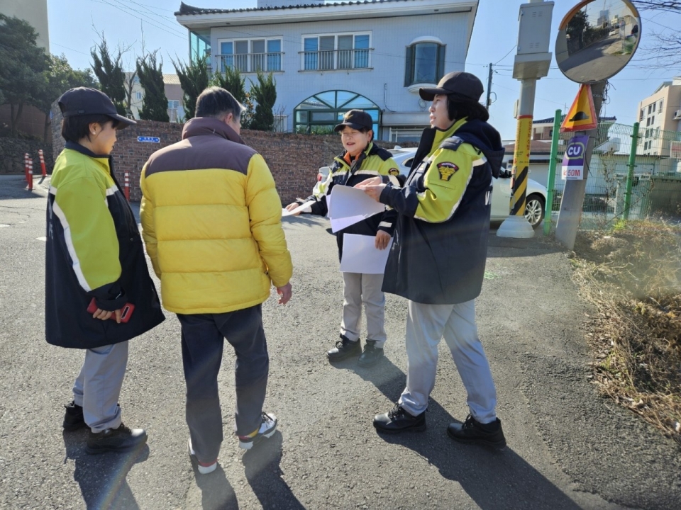 노형여성의용소방대, 불법소각 예방 119안전순찰단 운영