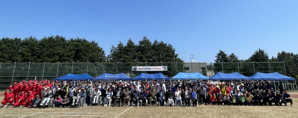 제주대 학생군사교육단, 제주공생 춘계체육대회 봉사활동 실시