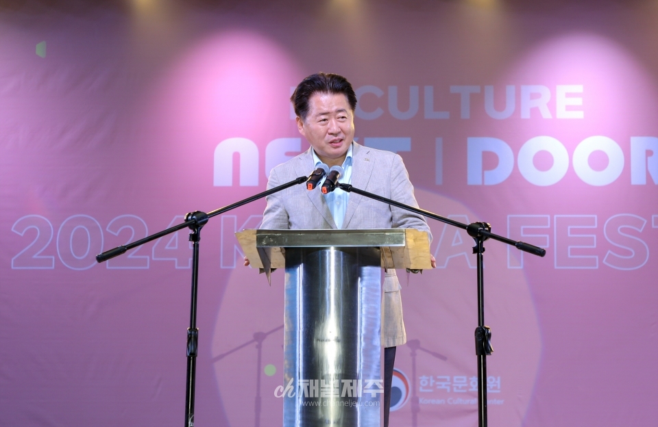 오영훈 지사, 한-필 수교 75주년 기념 코리아 페스티벌 세부 참가(사진=제주도)
