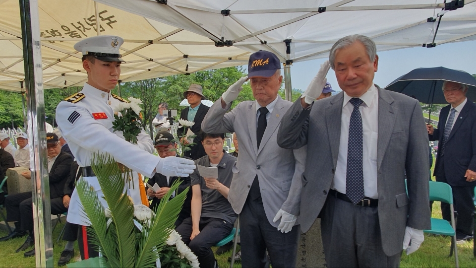 호국의 영웅 故 박진경 대령 제76주기 추모식