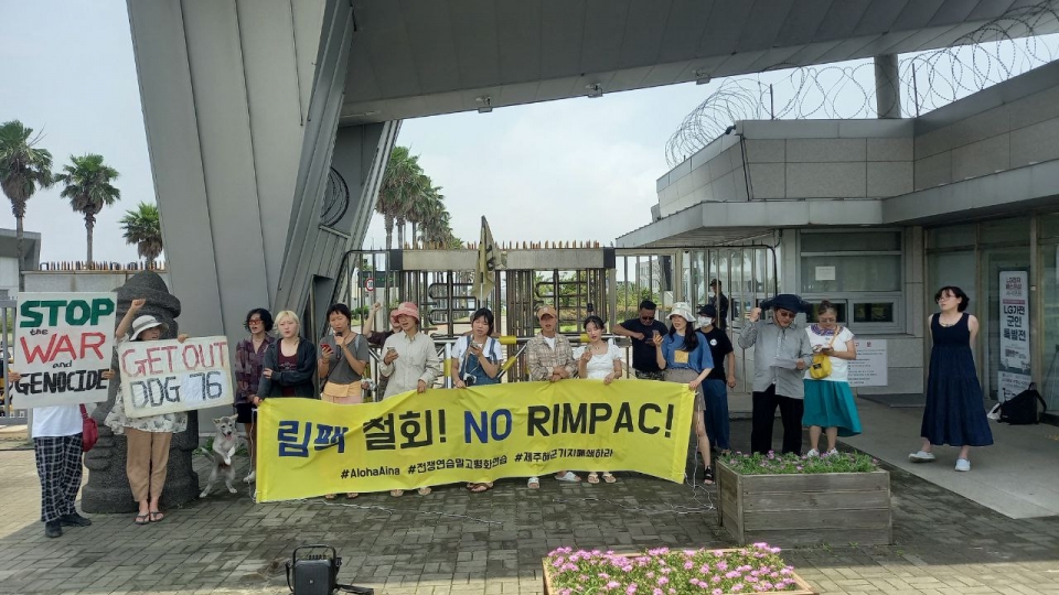 현장 낭독 사진