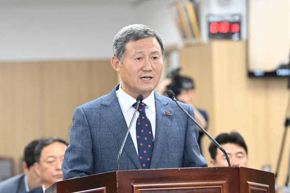 김완근 제주시장 후보자(사진제공=제주도의회)
