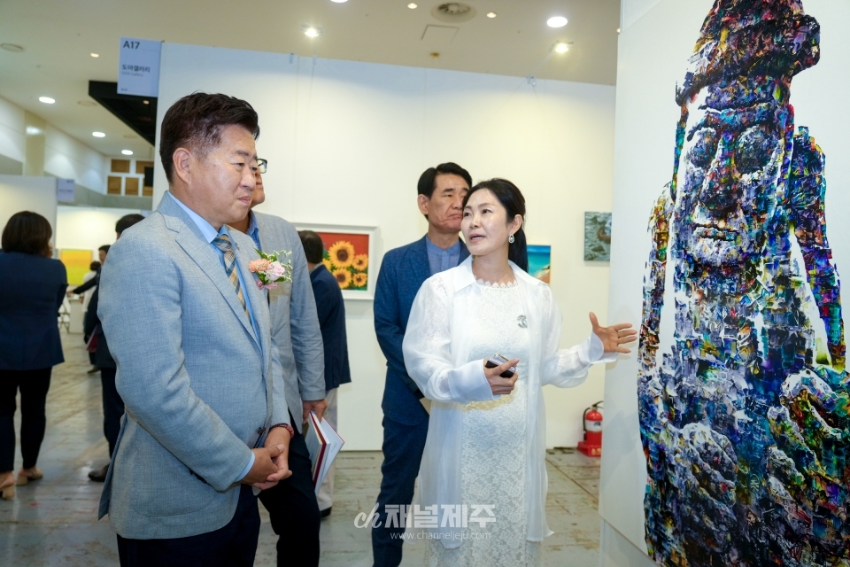 제3회 제주국제아트페어 개막(사진제공=제주도)