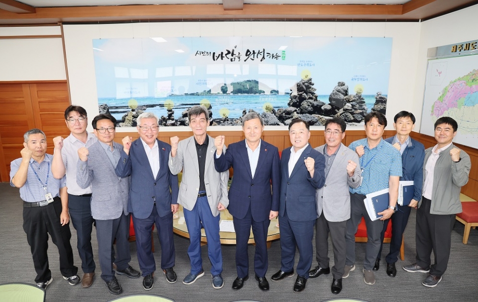 제주양돈농협 ㆍ(사)대한한돈협회 제주도협의회, 제주시장 예방