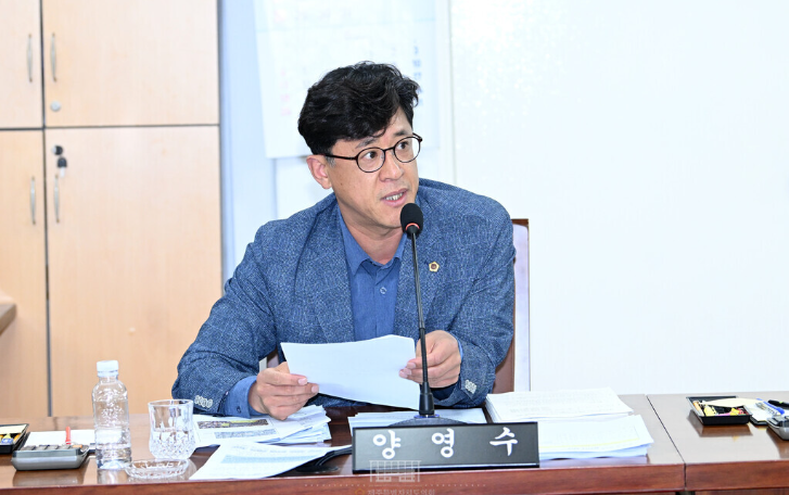 양영수 의원(진보당, 아라동을선거구)