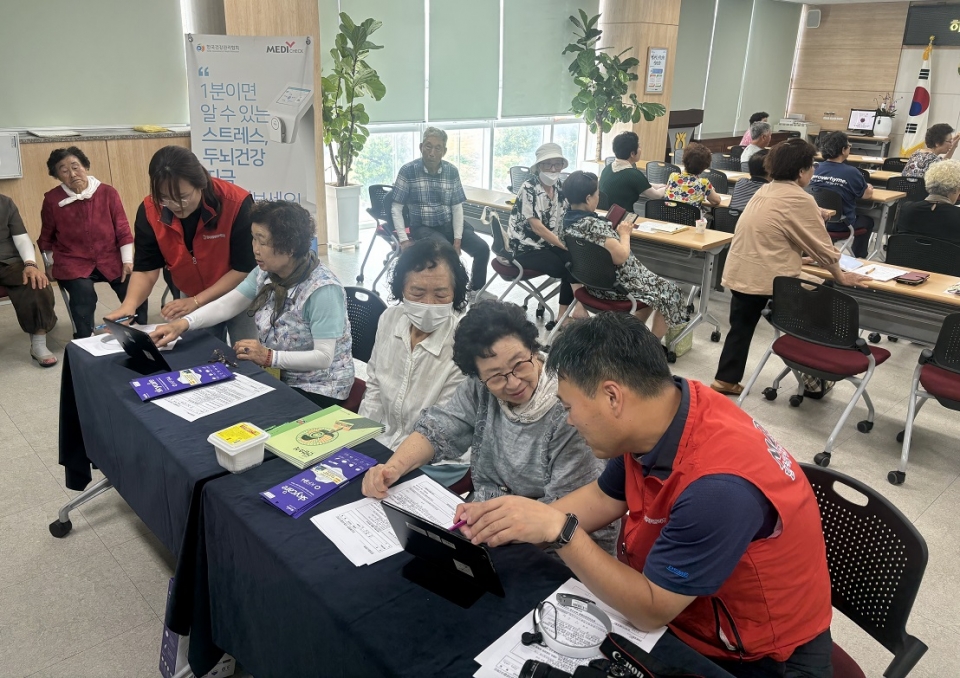 하귀농협, 원로조합원 건강교육 실시