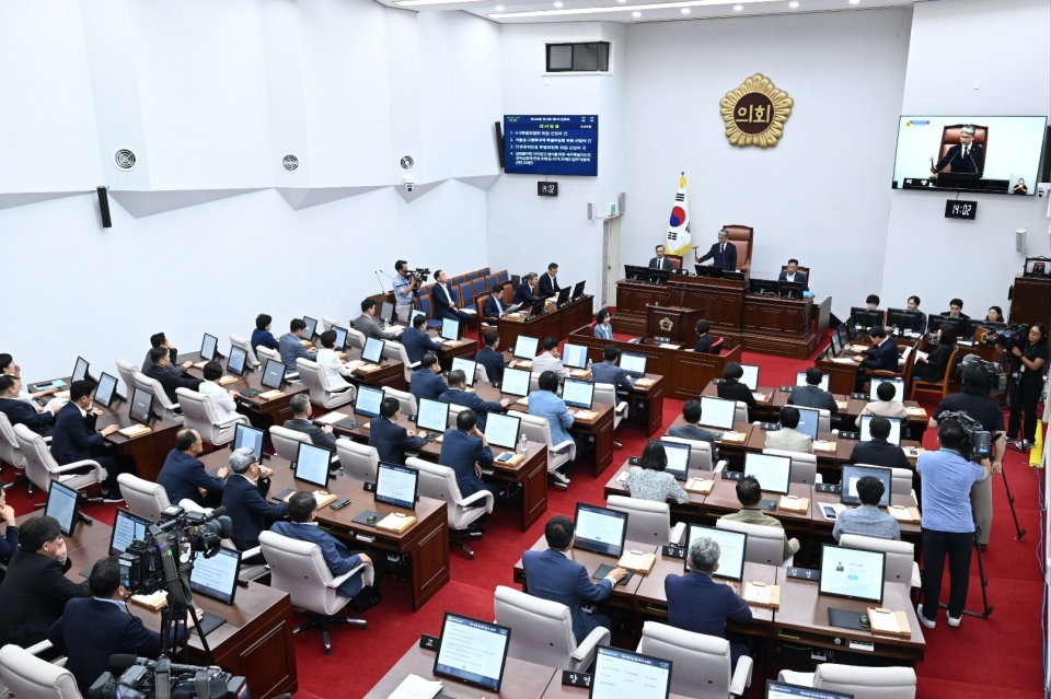 제주도의회 의사당 전경