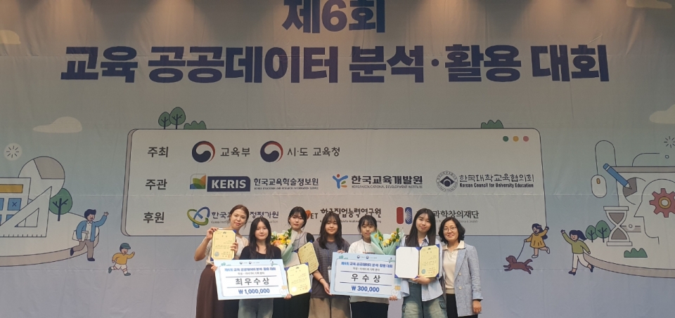 우수한 성적을 거둔 제주도 학생들