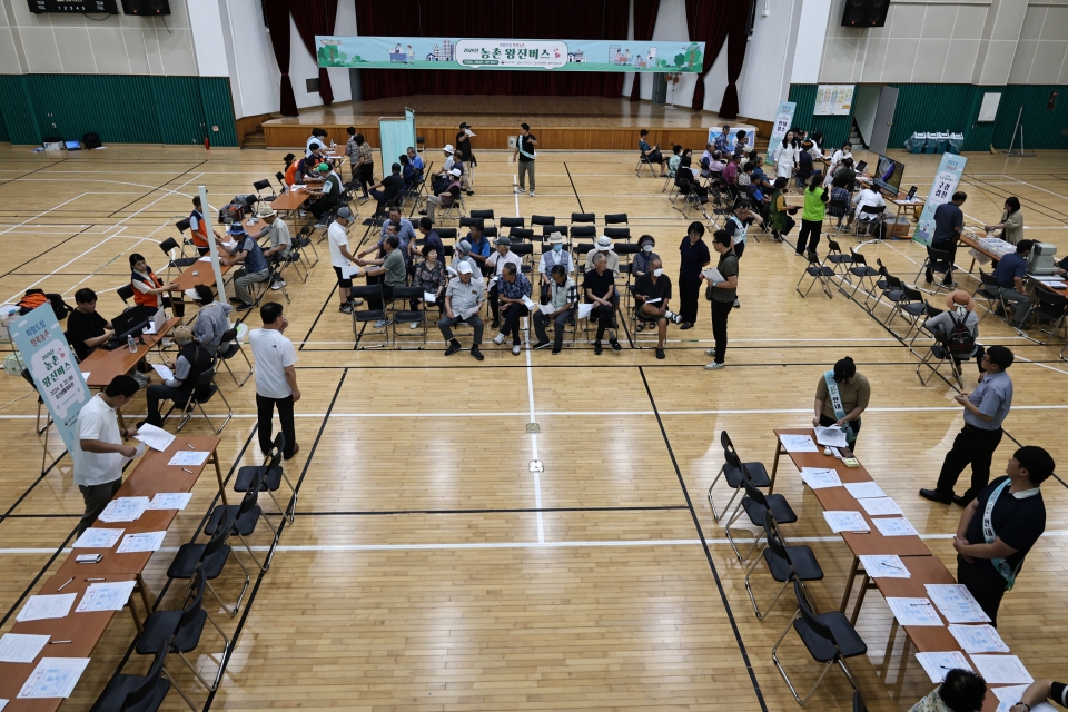 제주감귤농협,농촌사랑실천을 위한 농촌왕진버스 운영