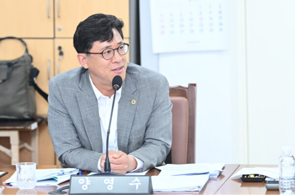 양영수 의원(진보당, 아라동을선거구)