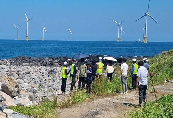 한림 해상풍력 사업예정부지(해상면적 5.5km2)