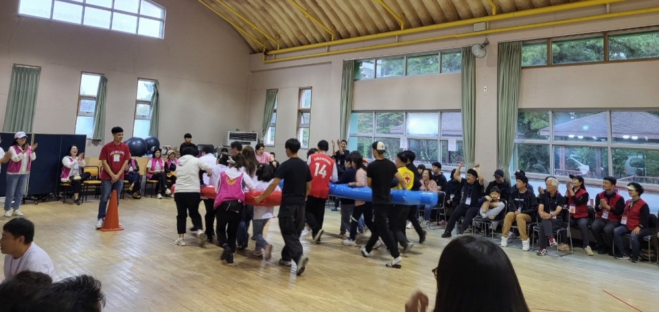 노형여성의용소방대,사회복지시설 어울림 한마당 참여