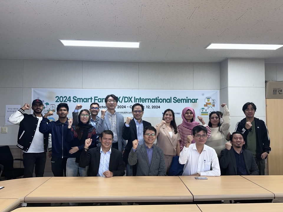 제주지역혁신플랫폼 지능형서비스사업단,2024 제2차 제주 스마트팜 DX 해외 연구자 초청 세미나 성료