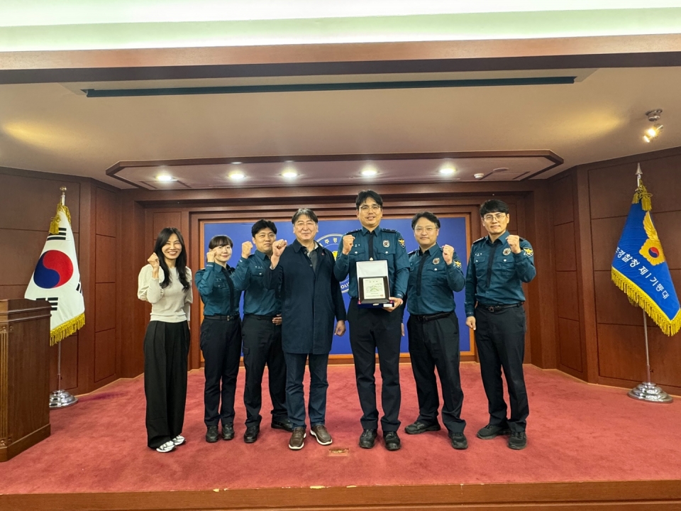 제주경찰청 기동순찰대 5팀, 10월 정신응급ㆍ자살위기 현장 우수협력기관 선정