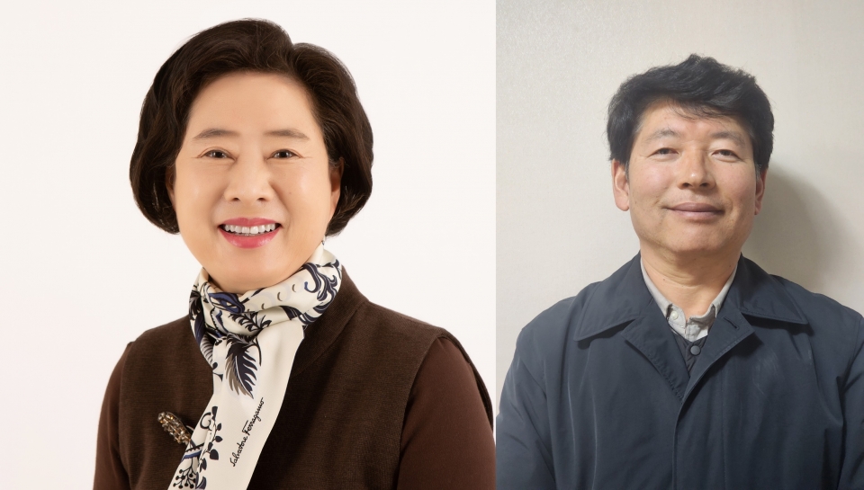 사진왼쪽부터 김정애 아동문학 작가, 김태준(소설 당선자)
