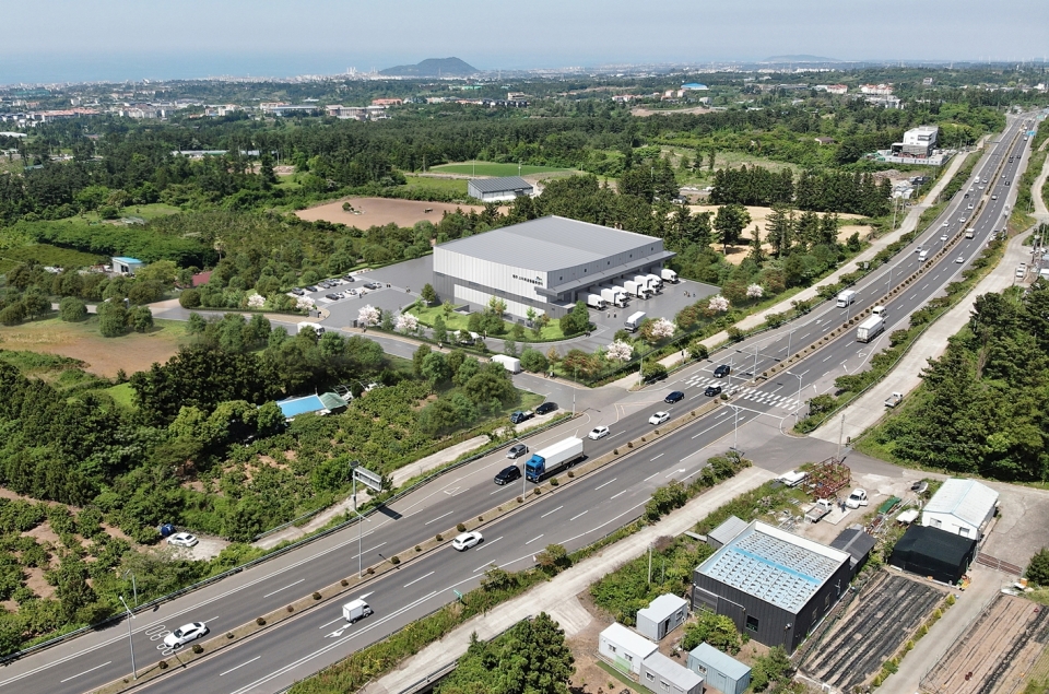 제주 스마트공동물류센터 조성사업 - 조감도