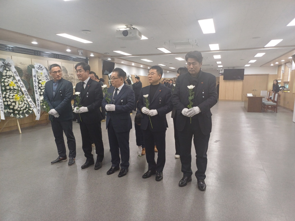 민주당 제주도당 31일 합동분향소 조문