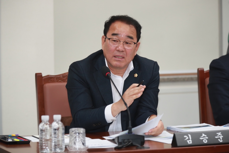 김승준 의원(더불어민주당, 한경면·추자면)