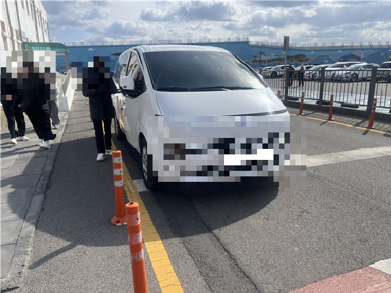 불법 유상운송 현장 단속
