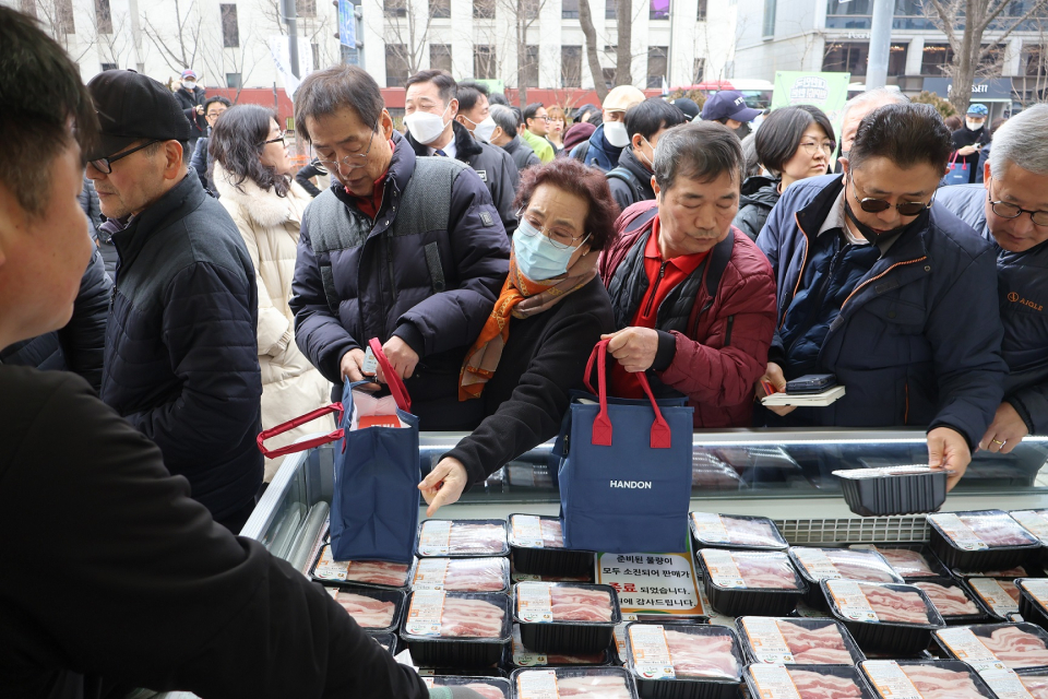제주양돈농협, 삼겹살데이 맞이 오프라인 현장 특판 행사 참가