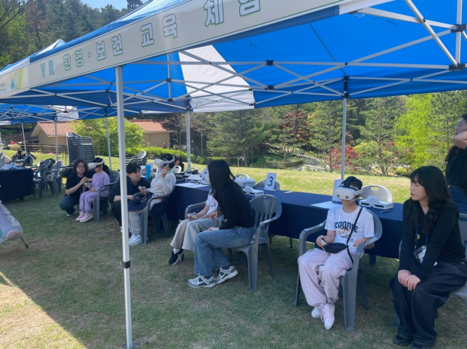제주·충북·부산 권역형 환경보건센터, ‘환경보건 VR 체험 부스’ 운영 통해 가정 내 환경유해물질 인식 제고