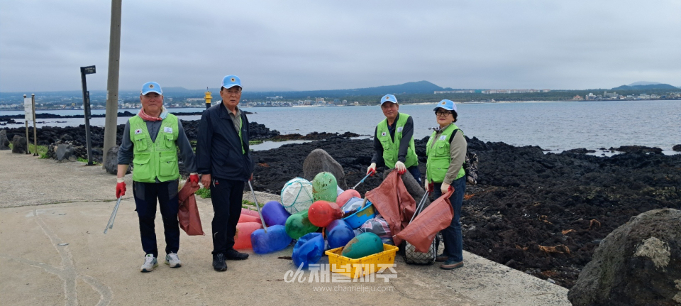 전몰군경유족회 제주도지부, 한림읍 비양도 3.5km 해안 정화