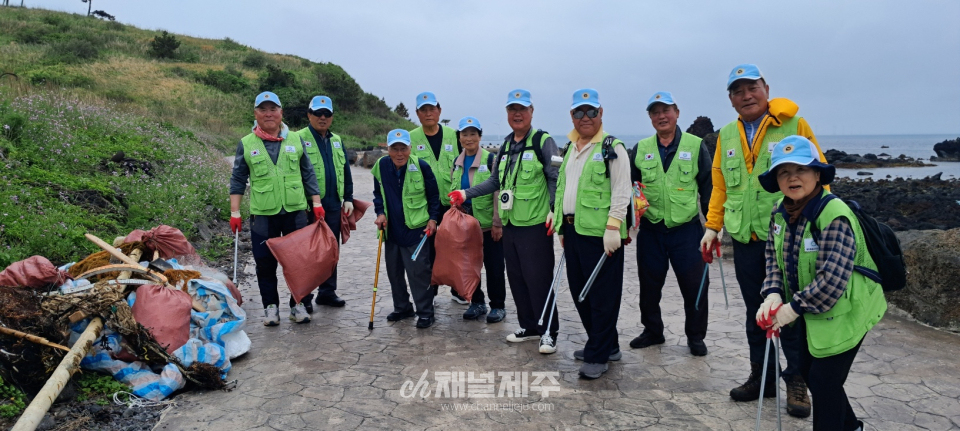 전몰군경유족회 제주도지부, 한림읍 비양도 3.5km 해안 정화