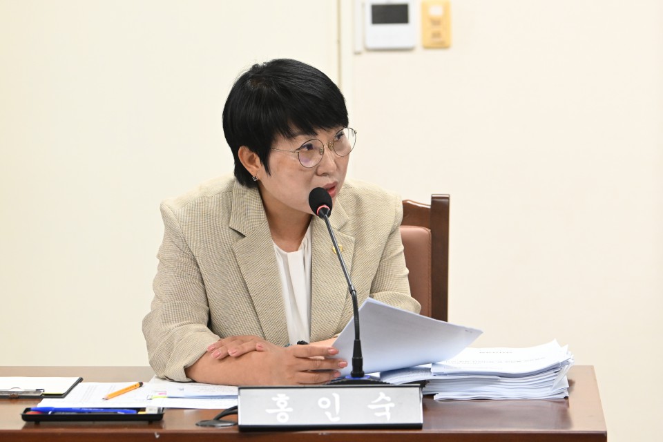 홍인숙 의원(더불어민주당, 아라동갑)